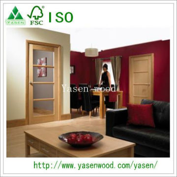 Sample New Design Interior Wood Veneer Door